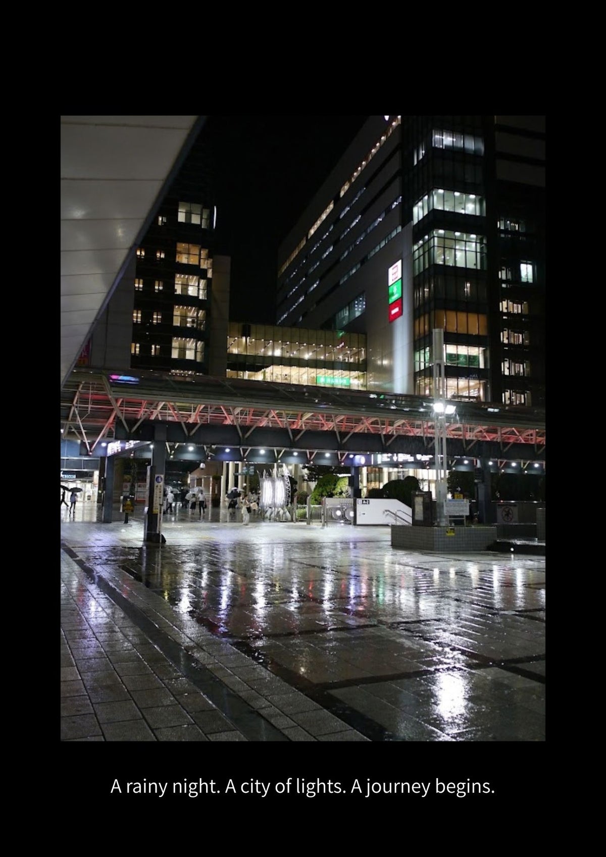 A Rainy Night in Japan  An Evening Journey Through Hamamatsu | Japan Digital Photo Book – 31 Pages